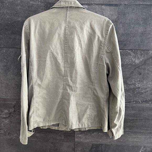 JCrew Military Cotton Jacket Size L - Picture 6 of 8